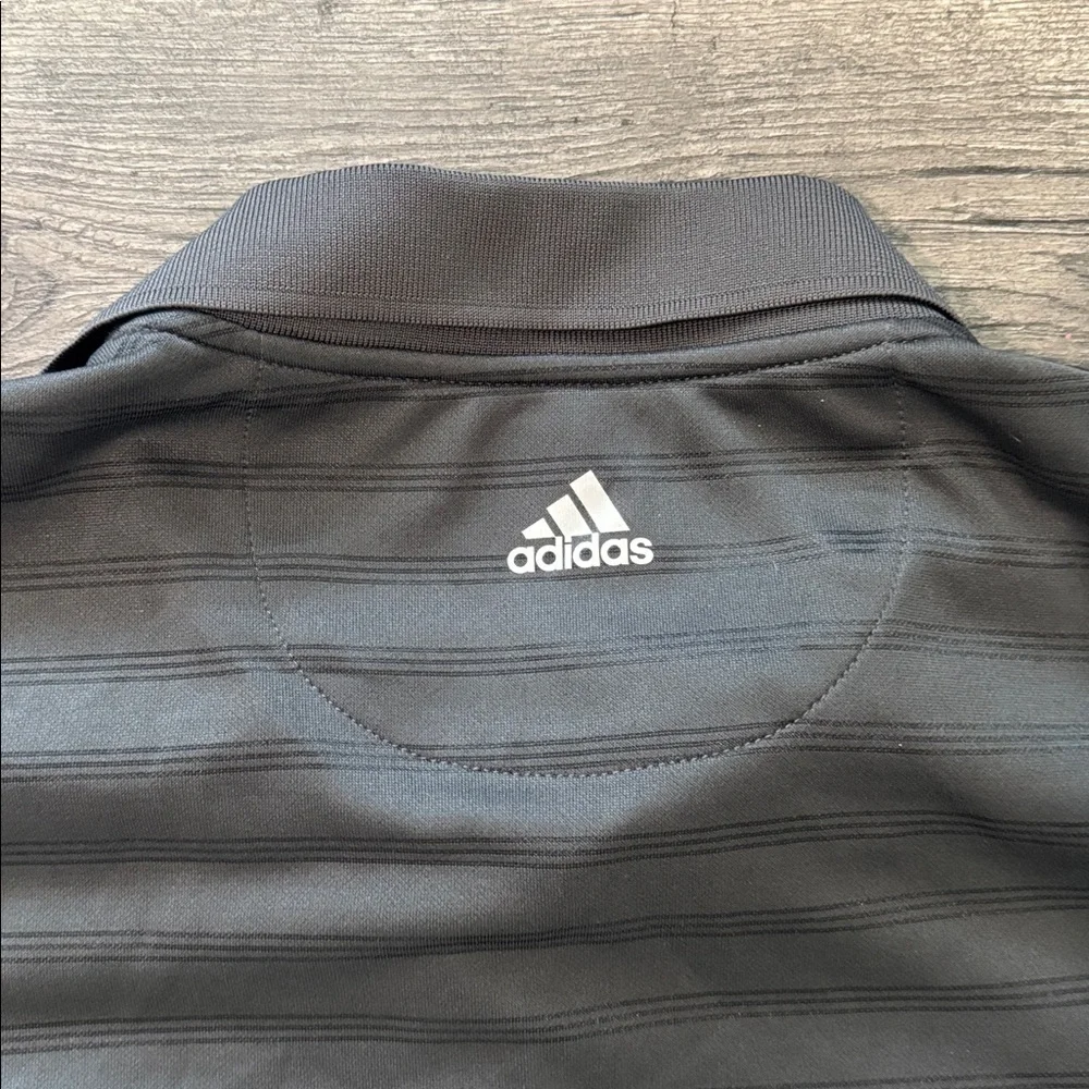 Men’s Adidas Gray Golf Polo Shirt Size XL Athletic